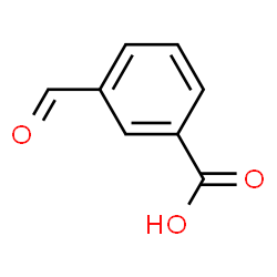 ChemSpider 2D Image | 3-Formylbenzoic acid | C8H6O3