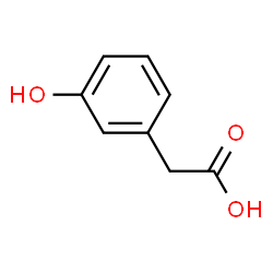 ChemSpider 2D Image | 3-Hydroxyphenylacetic acid | C8H8O3