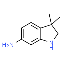 ChemSpider 2D Image | 6-Amino-3,3-dimethylindole | C10H14N2