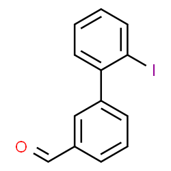 ChemSpider 2D Image | 2'-Iodo-3-biphenylcarbaldehyde | C13H9IO