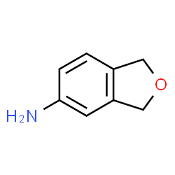 ChemSpider 2D Image | 1,3-Dihydro-2-benzofuran-5-amine | C8H9NO