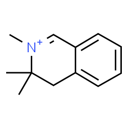 ChemSpider 2D Image | 2,3,3-Trimethyl-3,4-dihydroisoquinolinium | C12H16N