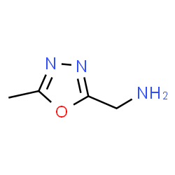 ChemSpider 2D Image | (5-methyl-1,3,4-oxadiazol-2-yl)methanamine | C4H7N3O