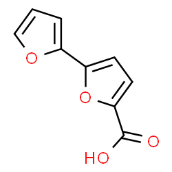 ChemSpider 2D Image | 2,2'-Bifuran-5-carboxylic acid | C9H6O4