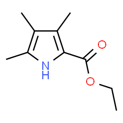 ChemSpider 2D Image | ethyl 3,4,5-trimethyl-2-pyrrolecarboxylate | C10H15NO2
