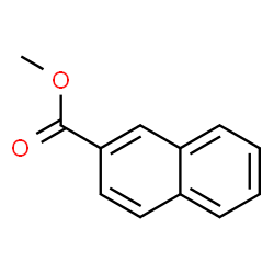 ChemSpider 2D Image | Methyl 2-naphthoate | C12H10O2