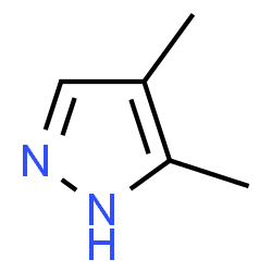 ChemSpider 2D Image | 4,5-Dimethyl-1H-pyrazole | C5H8N2