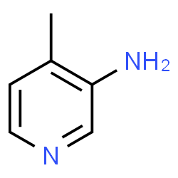 ChemSpider 2D Image | 3-Amino-4-picoline | C6H8N2