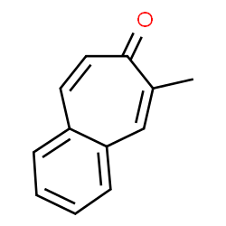 ChemSpider 2D Image | 6-Methyl-7H-benzo[7]annulen-7-one | C12H10O