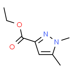 ChemSpider 2D Image | 1,5-dimethyl-3-ethoxycarbonylpyrazole | C8H12N2O2