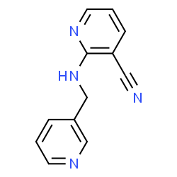ChemSpider 2D Image | 2-[(Pyridin-3-ylmethyl)amino]nicotinonitrile | C12H10N4