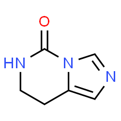 ChemSpider 2D Image | imidazo-[1,5-c]-tetrahydropyrimidin-5-on | C6H7N3O