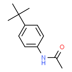 ChemSpider 2D Image | p-tert-Butylacetanilide | C12H17NO