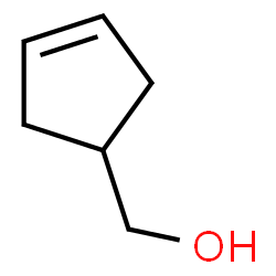 ChemSpider 2D Image | 3-Cyclopenten-1-ylmethanol | C6H10O