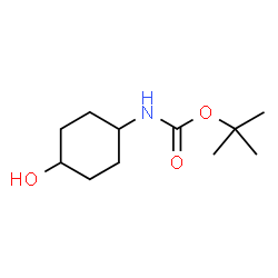 ChemSpider 2D Image | tert-butyl (4-hydroxycyclohexyl)carbamate | C11H21NO3