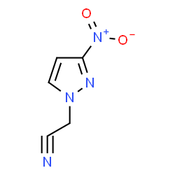 ChemSpider 2D Image | 2-(3-nitropyrazol-1-yl)acetonitrile | C5H4N4O2