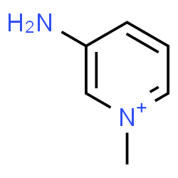 ChemSpider 2D Image | 3-Amino-1-methylpyridinium | C6H9N2