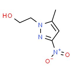ChemSpider 2D Image | 2-(5-Methyl-3-nitropyrazol-1-yl)ethanol | C6H9N3O3