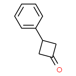 ChemSpider 2D Image | 3-Phenylcyclobutanone | C10H10O