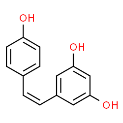 ChemSpider 2D Image | (Z)-Resveratrol | C14H12O3