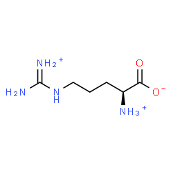 ChemSpider 2D Image | L-Arginine, conjugate acid (1:1) | C6H15N4O2