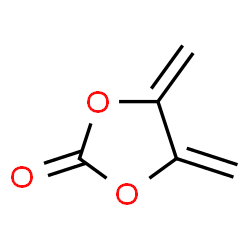 ChemSpider 2D Image | 4,5-Dimethylene-1,3-dioxolan-2-one | C5H4O3