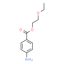 ChemSpider 2D Image | 2-Ethoxyethyl 4-aminobenzoate | C11H15NO3