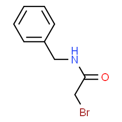 ChemSpider 2D Image | N-Benzyl-2-bromoacetamide | C9H10BrNO