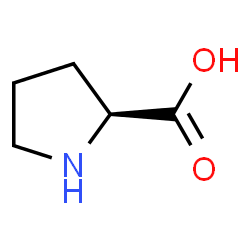 ChemSpider 2D Image | L-Proline | C5H9NO2