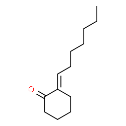 ChemSpider 2D Image | 2-heptylidenecyclohexan-1-one | C13H22O