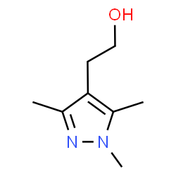 ChemSpider 2D Image | 2-(1,3,5-trimethylpyrazol-4-yl)ethanol | C8H14N2O