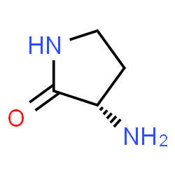 ChemSpider 2D Image | (S)-3-Amino-2-pyrrolidinone | C4H8N2O