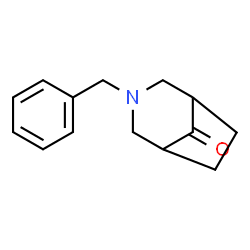 ChemSpider 2D Image | 3-Benzyl-3-azabicyclo[3.2.1]octan-8-one | C14H17NO