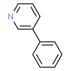 ChemSpider 2D Image | 3-Phenylpyridine | C11H9N