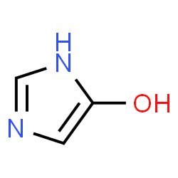 ChemSpider 2D Image | 1H-Imidazol-4-ol | C3H4N2O