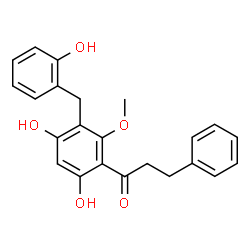 ChemSpider 2D Image | Isouvaretin | C23H22O5