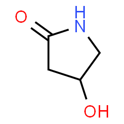 ChemSpider 2D Image | 4-Hydroxy-2-pyrrolidinone | C4H7NO2