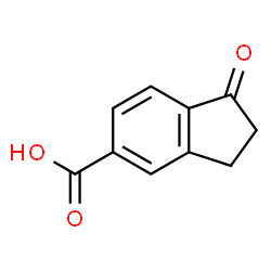 ChemSpider 2D Image | 1-Oxo-5-indanecarboxylic acid | C10H8O3