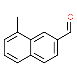 ChemSpider 2D Image | 8-Methyl-2-naphthaldehyde | C12H10O