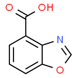 ChemSpider 2D Image | 1,3-Benzoxazole-4-carboxylic acid | C8H5NO3