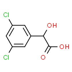 ChemSpider 2D Image | (3,5-Dichlorophenyl)(hydroxy)acetic acid | C8H6Cl2O3