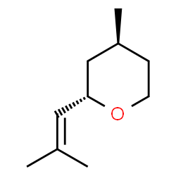 ChemSpider 2D Image | (+)-trans-Rose oxide | C10H18O