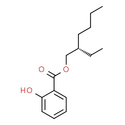 ChemSpider 2D Image | (2S)-2-Ethylhexyl salicylate | C15H22O3