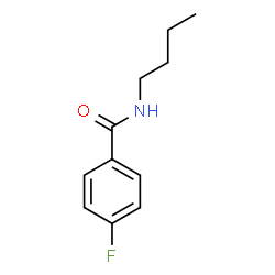 ChemSpider 2D Image | N-Butyl-4-fluorobenzamide | C11H14FNO