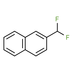 ChemSpider 2D Image | 2-(Difluoromethyl)naphthalene | C11H8F2