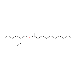 ChemSpider 2D Image | 2-ETHYLHEXYL CAPRATE | C18H36O2