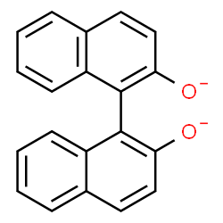 ChemSpider 2D Image | 1,1'-Binaphthalene-2,2'-diolate | C20H12O2
