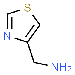 ChemSpider 2D Image | thiazol-4-ylmethanamine | C4H6N2S
