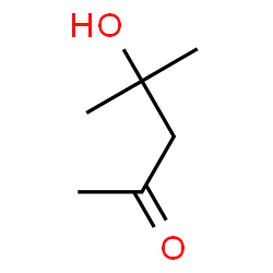 ChemSpider 2D Image | Diacetone alcohol | C6H12O2