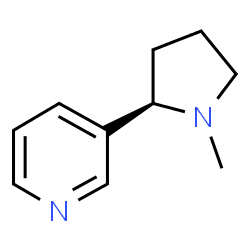 ChemSpider 2D Image | (+)-nicotine | C10H14N2